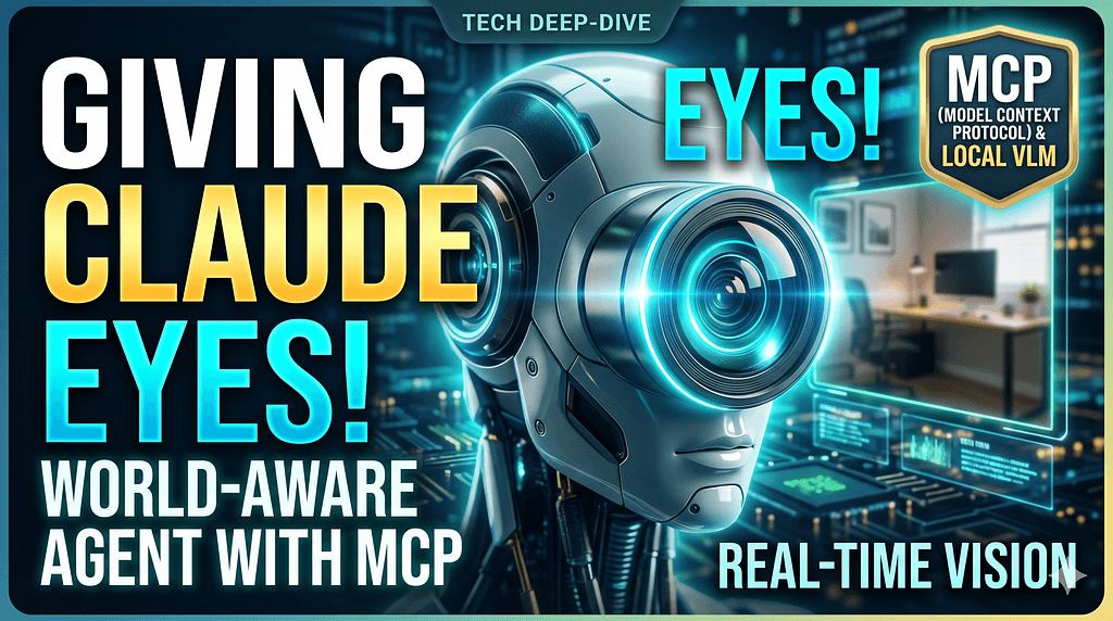 Giving Claude Eyes: Building a World Aware Agent with Model Context Protocol and Local Vision…