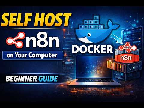 How to Self Host n8n on Your Computer Using Docker Beginner Guide | Part - 1